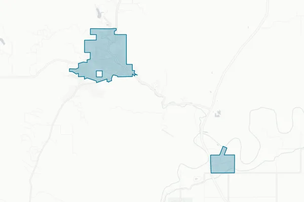 City of Hot Springs — detail map