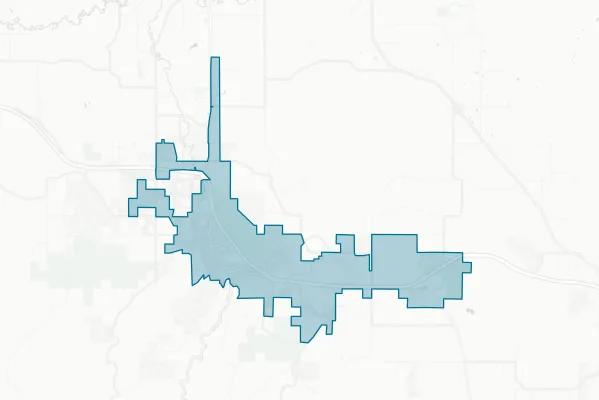 City of Spearfish — detail map