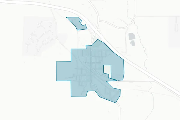 City of Whitewood — detail map