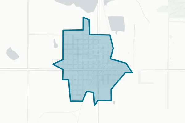 City of Britton — detail map