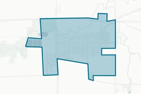 Municipality of Valley Springs — detail map