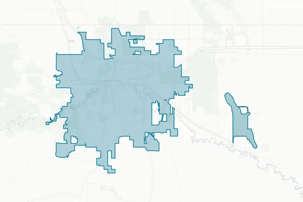 City of Rapid City — detail map