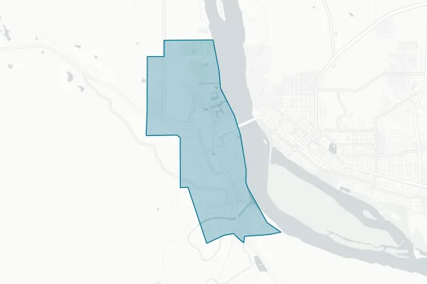 City of Fort Pierre — detail map