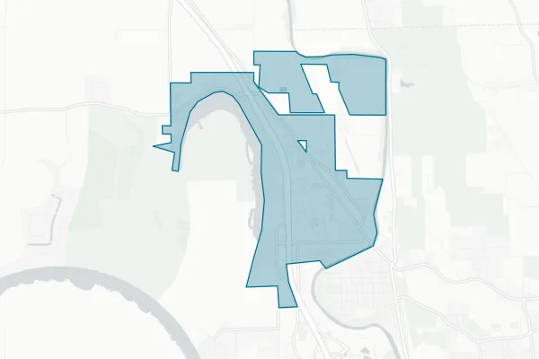 City of North Sioux City — detail map