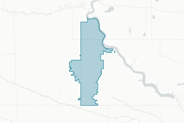Gregory School District No. 26-4 — detail map