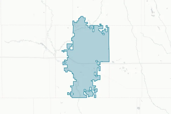 Hanson School District No. 30-1 — detail map