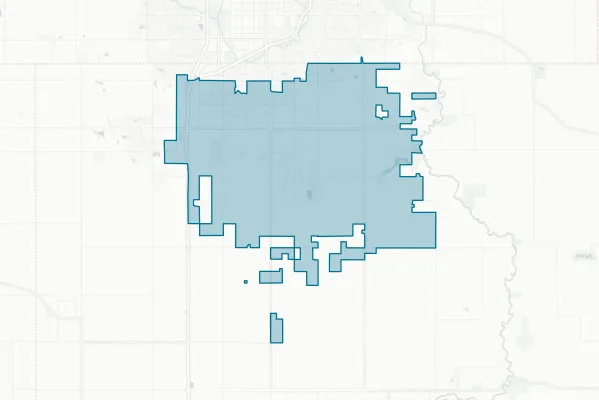 Harrisburg School District No. 41-2 — detail map