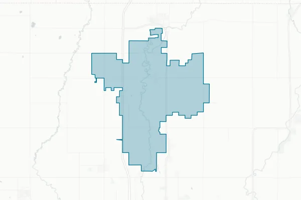 Baltic School District No. 49-1 — detail map