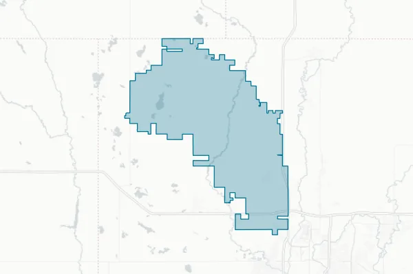 Tri-valley School District No. 49-6 — detail map