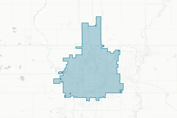 Sioux Falls School District 49-5 — detail map