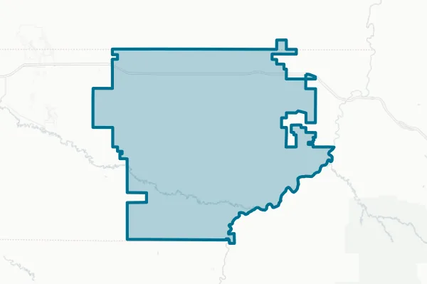New Underwood School District No 51-3 — detail map