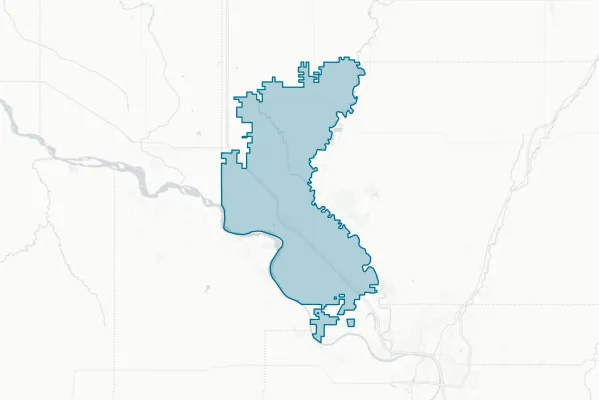 Elk Point-jefferson School District No. 61-7 — detail map