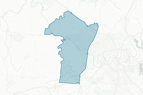 Cheatham County — detail map