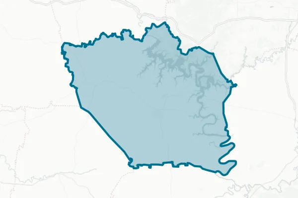 Dekalb County — detail map