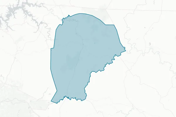 Fentress County — detail map