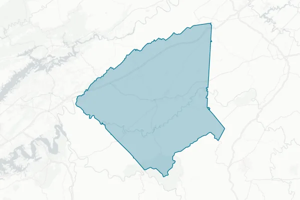 Greene County — detail map