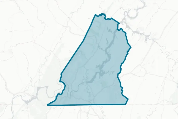 Hamilton County — detail map