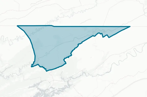 Hancock County — detail map