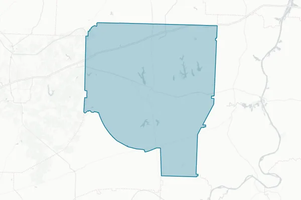 Henderson County — detail map