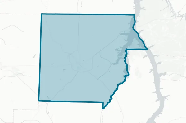 Henry County — detail map