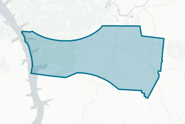 Houston County — detail map