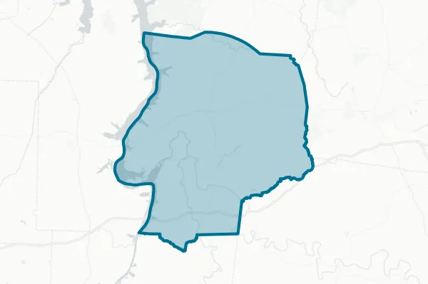 Humphreys County — detail map