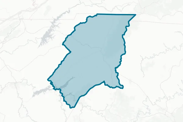 Johnson County — detail map