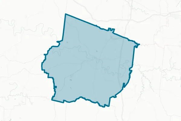 Maury County — detail map