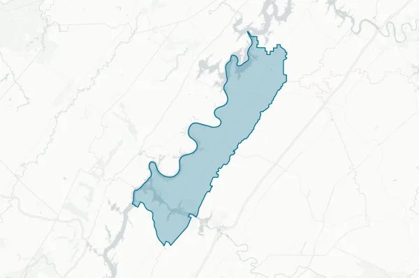 Meigs County — detail map