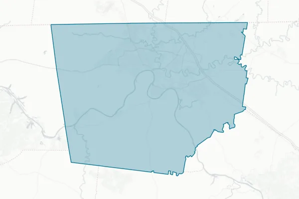 Montgomery County — detail map