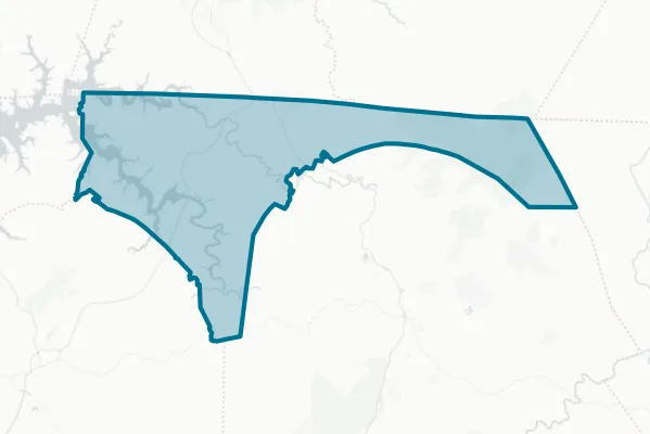 Pickett County Tennessee — detail map