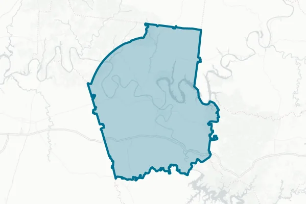 Smith County — detail map