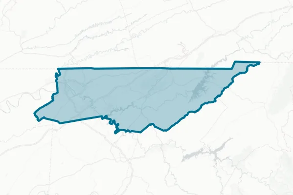 Sullivan County — detail map