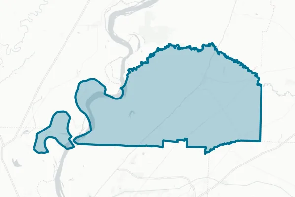 Tipton County — detail map