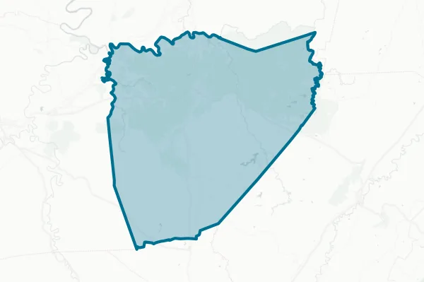 Van Buren County — detail map