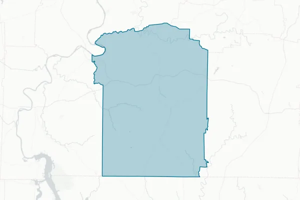 Wayne County — detail map