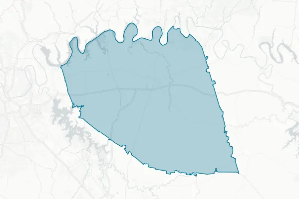 Wilson County — detail map