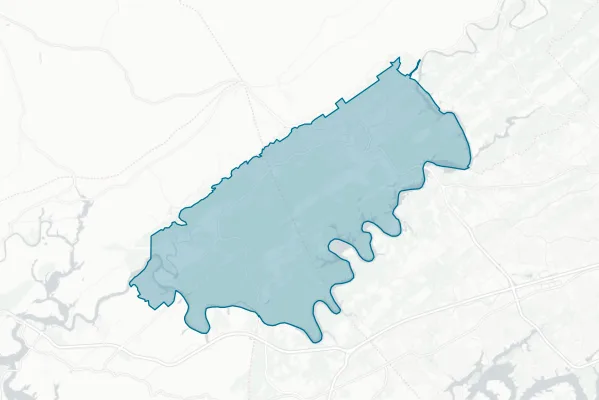 Oak Ridge Schools — detail map