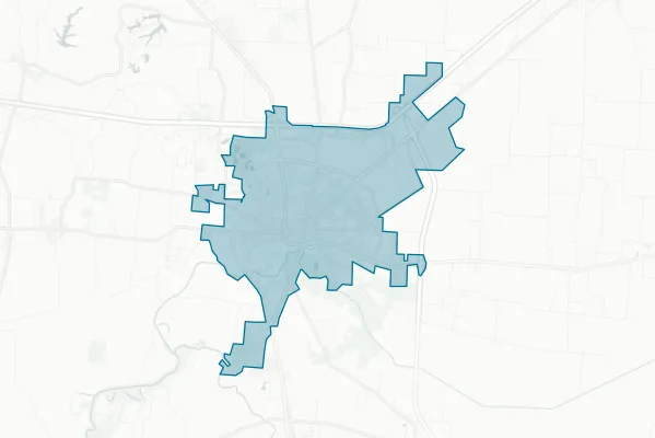 Dyersburg City Schools — detail map