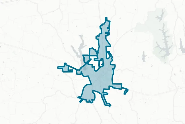 Lexington City School System — detail map