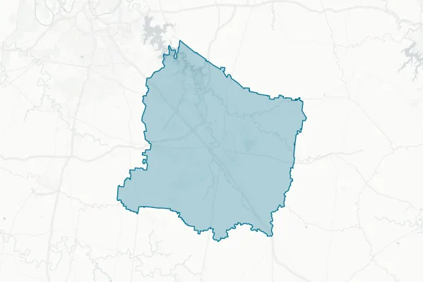 Murfreesboro City Schools — detail map