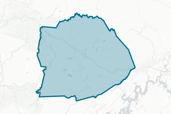 Cumberland County — detail map
