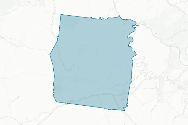Dickson County — detail map