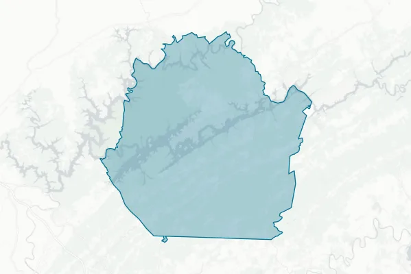Union County — detail map