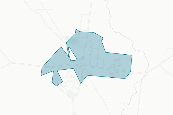 Town of Bell Buckle — detail map