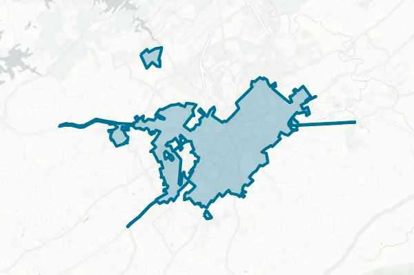 City of Maryville — detail map