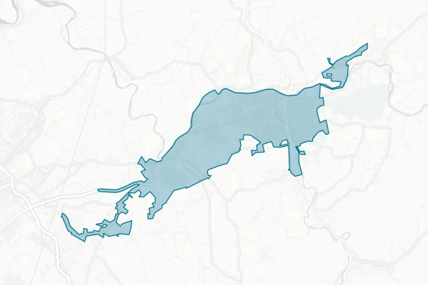 City of Elizabethton — detail map
