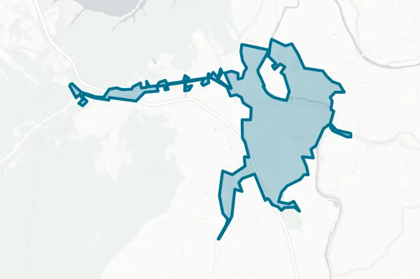 City of Newport — detail map