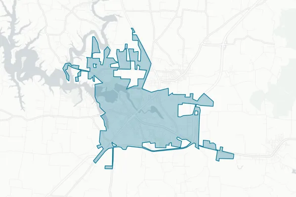 City of Winchester — detail map