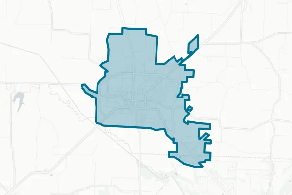 City of Humboldt — detail map